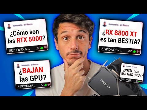 ¡RESPONDO a TODO! 🤔 ¿RX 8800XT supera a RTX 4080? 💥 | Cómo será RTX 5000 🚀 | ¿BAJAN las GPUs? 📉