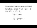 Function Composition and Simplification
