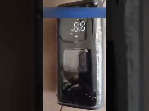 Купила мощный аккумуляторный компрессор для автомобиля.