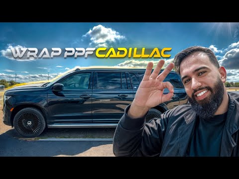 WRAP PPF CADILLAC 🧨 BYE BYE LE POLISAGE DIAL LA VOITURE 👋🏽✌🏽