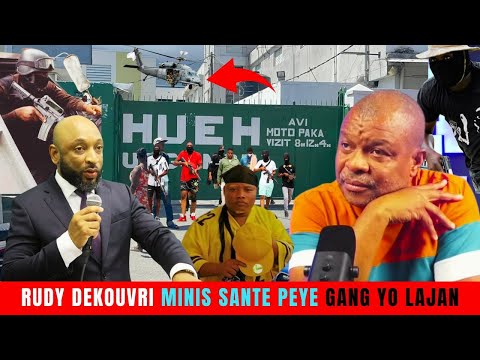 Rudy Sanon Jwenn Kote Minis sante bay Gang lajan pou kite lopital chansrèl la ouvri