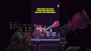 How long can your ship survive in Hull Rupture? 🚀 #scifigames #pixelgames