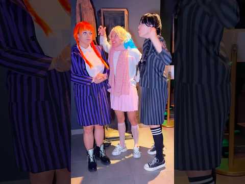 Agnes is jealous of Wednesday towards Enid...๐คญ๐ฉ๐ป #pranks