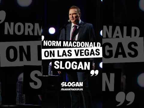 Norm Macdonald On Las Vegas Slogan... #comedy #funny #standupcomedy #comedian #jokes #shorts