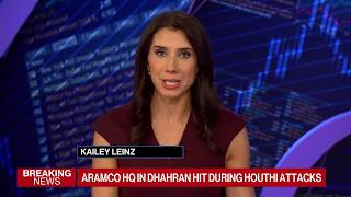 YouTube video thumbnail: Houthis Hit Saudi Aramco Headquarters in Missile Attack