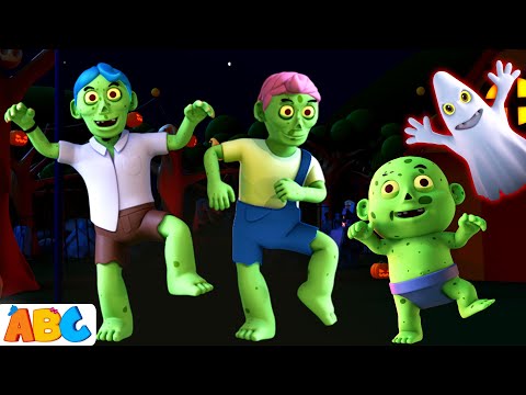 👻ZOMBIELAND: Old MacZombie Had a Scary Farm 🧟| Halloween Songs for Kids by @AllBabiesChannel