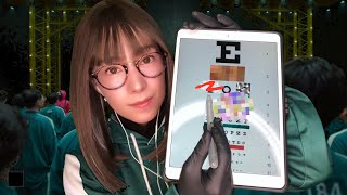 ASMRイカゲームRP/命を賭けたゾクゾクする脳神経検査ゲーム/あなたを食べる音😋🍴