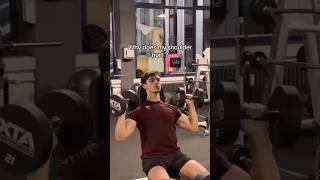 Shoulder Pain When Lifting? You're Doing This WRONG! #gym