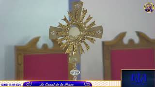 Adoration du Saint Sacrement.