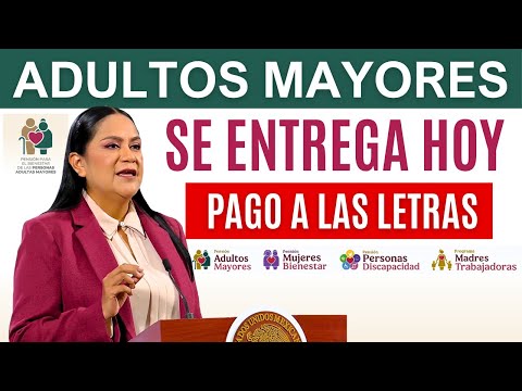 💰HOY PAGO PENSIÓN A ESTOS ADULTOS MAYORES 65 Y MÁS👵🧓