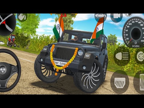 Modified Mahindra Thar Car Games: Indian Cars (Gadi Wala Game) - Car Game Android Gameplay 2025