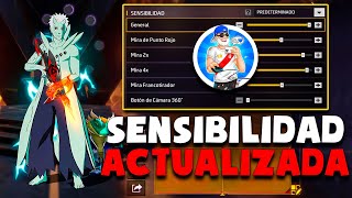 ✅ SENSIBILIDAD ⚙ Para dar TODO ROJO 👹 en la NUEVA ACTUALIZACIÓN (FREE FIRE 2025)