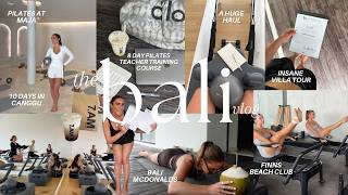 BALI VLOG | 10 days in Canggu, Pilates instructor course, Finns, Insane villa tour, Maja & Luigis