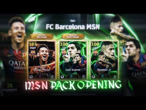 MSN - PACK OPENING 🤯 MESSI - SUAREZ - NEYMAR - LET'S WIPE OUT 🔥 IN EFOOTBALL 25 MOBILE