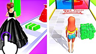 Money Rich Run - Build Money Girl Run - All Levels iOS Android GamePlay #3