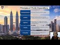 Principles of Public Expenditure
