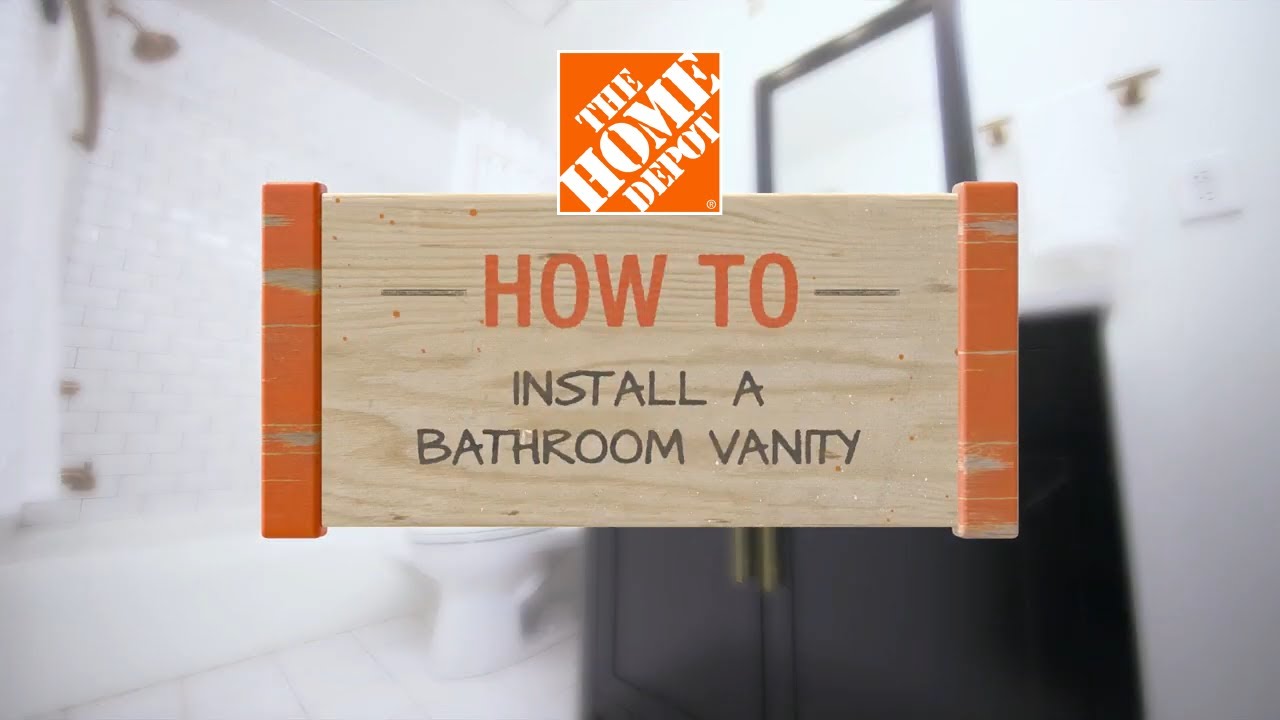 How to Install a Bathroom Vanity 