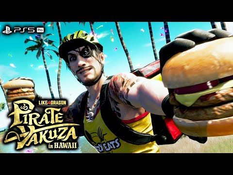 Like a Dragon Pirate: Yakuza in Hawaii - All Crazy Delivery Courses (S Rank)