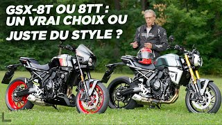 GSX-8T vs GSX-8TT : Deux Suzuki, une même base... mais une vraie différence ?