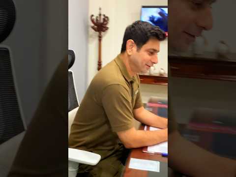 ڈی پی او ساہیوال فیصل شہزاد سے ڈی ایس پی مقرر کی ملاقات DSP appointed meeting with DPO Sahiwal Faisa