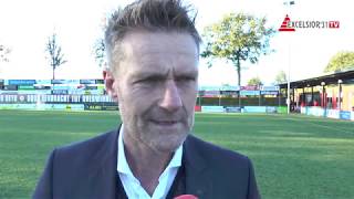 Screenshot van video Peter Wesselink: "Er stond wederom een team vandaag" | DETO Twenterand - Excelsior'31