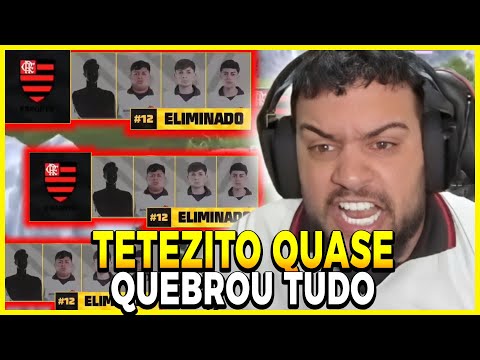 REAÇÃO E TILTADAS DO TETEZITO COM FLAMENGO CAINDO CEDO EM TODAS AS QUEDAS NA FINAL DA FFWS