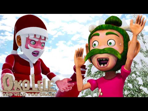 Giant Santa Claus — Oko และ Lele 🎅 ซานตาคลอสยักษ์ - โอโกะและเลเล่ 👚 Super Toons TV Thai