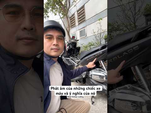 Phát âm của những chiếc xe máy và ý nghĩa của nó #cuongnuocmy #dulich #xemay #honda #vietnamese