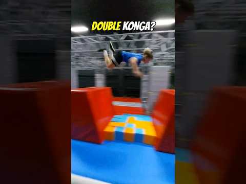 PARKOUR - NAUKA DOUBLE KONGA 💪 #doublekong #challenge #parkour #freerunning
