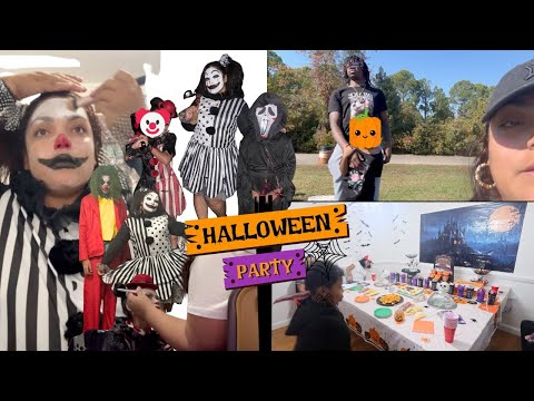 Scary Halloween Party 2024! | Busy Saturday in my Life | Get ready with me