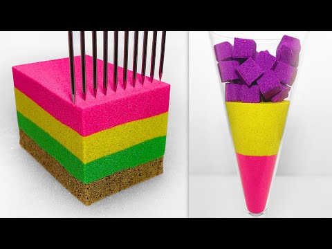 Best of 2024, Very Satisfying Kinetic Sand ASMR, Part 2