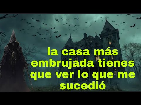 Entro a la casa embrujada fue terrible lo que pasó