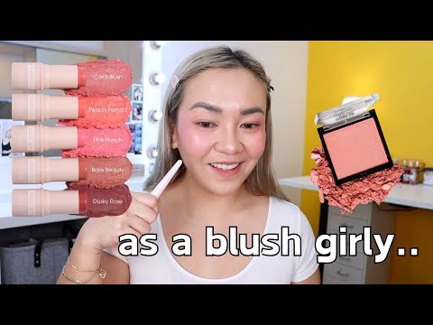 MULA NUNG NATRY KO ITO, GANITO NA AKO MAGBLUSH!! Wear Test/Swatches ng SASSY COLORS!!