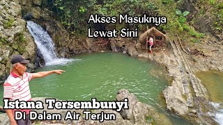 Istana Tersembunyi Rumah Mewah Didalam Air Terjun Dari Luar Nampak Biasa Saja Pas Masuk Kedalam Wow.