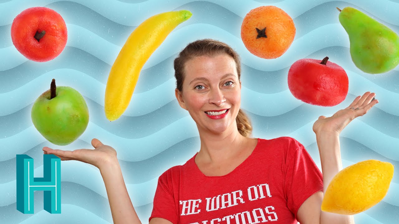 How to Make Marzipan Fruit - Hilah Cooking