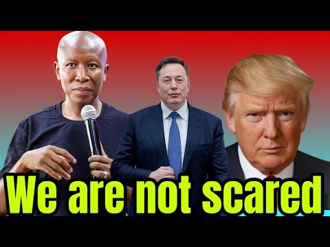 Julius Malema No Nonsense Response to Trump's South Africa Threats