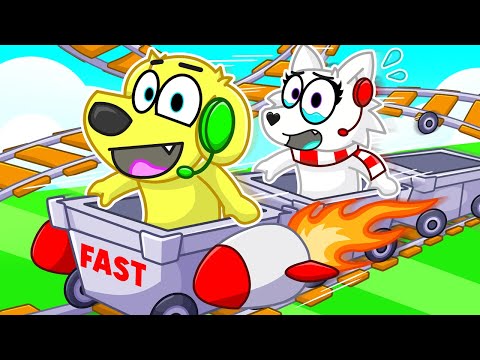 Building the FASTEST CART RIDE in Roblox!