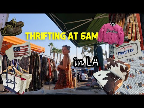 Thrift with me in L.A at 6am…