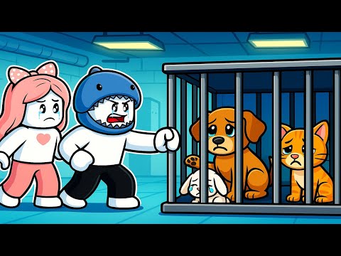 [로블록스] 실험실에 갇힌 불쌍한 동물들을 구조해요!! (Animal Rescue Ops) - 민또 경또 -