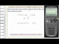 Implicit Differentiation with TI-89 Calculator