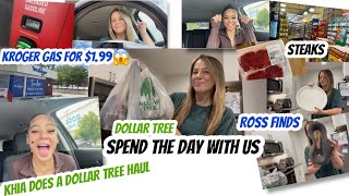 DOLLAR TREE HAUL | KHIA’S DOLLAR TREE HAUL | NEW | ROSS HAUL| SPEND THE DAY WITH US | VLOG
