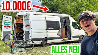 Der PERFEKTE MTB Van? 10.000€ Upgrade für meinen TRAUM Van