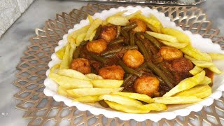 لوبيا موشطو بنينة 👌راح يوكلوها ولادك بضمان