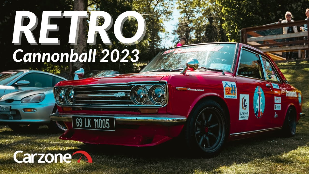 Retro Cannonball Ireland 2023 | Carzone Highlights