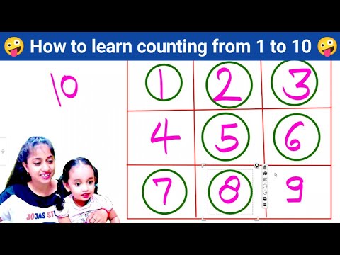 Learn Numbers From 1 To 10 | 12345 Counting for Kids | 123 Number Names | 1234 Numbers Song