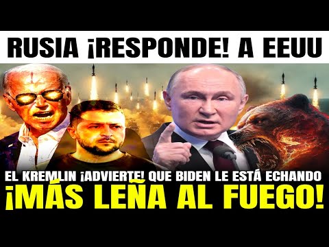 Última hora de EEUU, El Kremlin ¡RESPONDE! Al permiso de BIDEN para que UCRANIA avance contra RUSIA