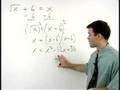 Solving Radical Equations and Quadratics