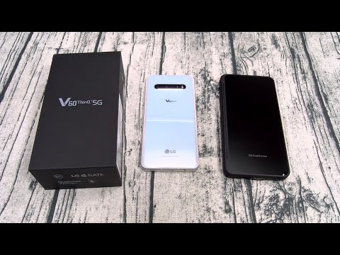 (ENGLISH) LG V60 ThinQ 5G - Unboxing and First Impressions