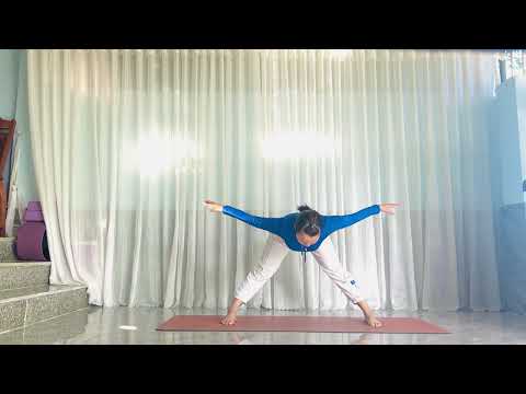 The Most Relaxing Yoga Flow, Yoga Flow In Mini-Dress