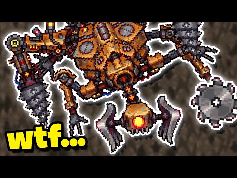 So they just added the CRAZIEST Terraria Boss I've Seen...